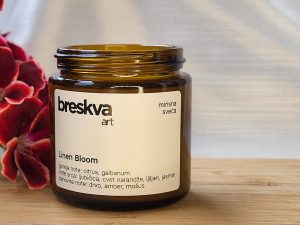 Linen Bloom Scented Candle